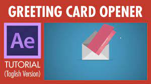 See more ideas about cards, inspirational cards, card making. After Effects Tutorial Greeting Card Opener Taglish Youtube