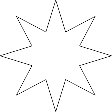 dessin une etoile a 8 branches coloriage pochoir coloriages de masques pyjamas insolites