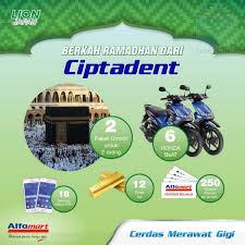 Undian Berkah Ciptadent Berhadiah 2 Paket Umroh 6 Motor Dll
