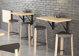 Table Murale Escamotable Ideale Petits Espaces Table Murale Table Murale Rabattable Design Interieur De Cafe