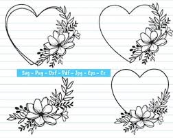 Maybe you would like to learn more about one of these? Hearts And Flowers Drawings Etsy