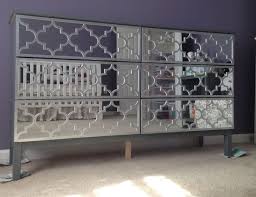 Ikea Hack Ikea Furniture Makeover Diy Mirrored Furniture Diy Mirror Dresser