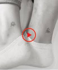 18 Most Stunning Sun And Moon Temporary Tattoos Tattoos For Daughters Mother Tattoos Waves Tattoo