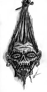 Shrunken Head Tattoo Design By Nelsontwaters On Deviantart Shrunken Head Tattoo Scary Tattoos Voodoo Tattoo