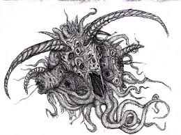 Shub Niggurath The Black Goat Of The Woods With A Thousand Young Lovecraft Shub Niggurath Goat With A 1000 Young Lovecraftian Lovecraft Lovecraft Art