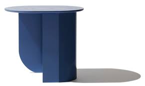 Plateau Side Table Blue Side Table Side Table Home Interior Accessories