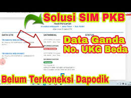 Alur proses pihak kementrian pendidikan melalui dirjen. 2 Cara Mengatasi Data Sim Pkb Ganda Dan Belum Terkoneksi Dapodik Di Gtk Belajar Kemdikbud Go Id Youtube