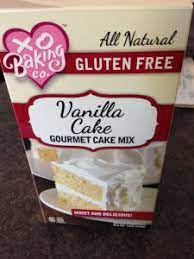 Xo Baking Co Gluten Free Cake Mix This Cake Mix Is Amazing My Cupcakes Have Never Been S Gluten Free Vanilla Cake Gluten Free Cake Mixes Gluten Free Vanilla