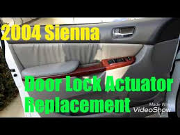 Buy the best and latest toyota sienna door lock actuator on banggood.com offer the quality toyota 714 руб. 2004 Sienna Door Lock Actuator Replacement Youtube