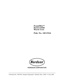 Angeleye smoke alarm user manuals download manualslib has more than 2 angeleye smoke st smoke alarm pdf manual download. Manual Foammix Series 9400 Warm Unit Nordson Emanuals