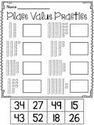 First Grade Math Unit 9 Place Value Worksheets Games And Activities Bundle First Grade Math Place Value Worksheets 1st Grade Math