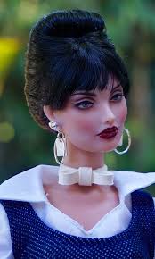 Eria blue Denim gown by Annie Neeley