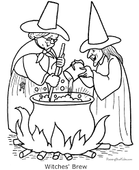 Witches are persons who practice witchcraft. Free Coloring Page Of Witches Coloring Home