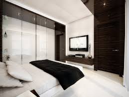 Black And White Interior Design Bedroom Scenic Modern Master Bedroom With Charming Black And White Interior Design Added Built In B Master Bedroom Wardrobe Designs Small Master Bedroom Modern Bedroom