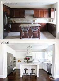 Before And After 7 Amazing Kitchen Makeovers Kitchen Remodel Small Home Remodeling Kitchen Renovation