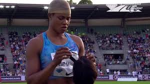 But three years down the line she stands on the cusps of being africa's best. Blessing Okagbare Weitspringerin Verliert Ihre Perucke Bei Landung Welt