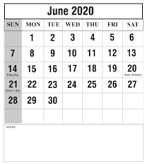 Free Blank June 2020 Monthly Calendar Calendar Template June Calendar Printable Calendar Printables