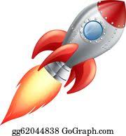 Free cartoon rocket images, download free clip art, free. Rocket Clip Art Royalty Free Gograph