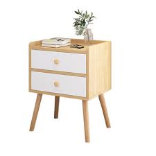 The runners ensure that drawers run smoothly even when loaded. Wooden Bedside Cabinet Storage Table Nightstand Bedroom Organizer With 1 2 Drawer Open Shelf Home Furniture Sale Banggood Com Arrival Notice Arrival Notice