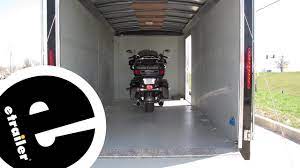 Etrailer B W Biker Bar Motorcycle Tie Down System For Trailers Installation Youtube