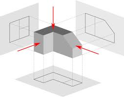 Engineering Drawing Technical Drawing Orthographic Drawing Isometric Drawing