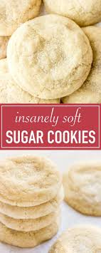 Easy Pillowy Soft Sugar Cookie Recipe Pretty Simple Sweet Recipe Chewy Sugar Cookie Recipe Soft Sugar Cookie Recipe Sugar Cookies Recipe