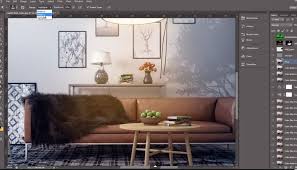 Advanced Post Production Techniques In Photoshop Interior Scene Cg Tutorials Library Interior Adobe Creative Suite Software Design