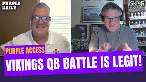 Minnesota Vikings QB battle is no farce! Kyler Murray and  - YouTube