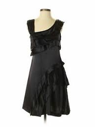 Details About Miu Miu Women Black Casual Dress 40 Italian