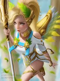 Overwatch Winged Victory Mercy By Lolliedrop Deviantart Com On Deviantart Mercy Overwatch Overwatch Overwatch Comic
