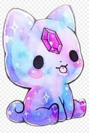 Find Hd Colorful Kitty Catstickers Kawaii Galaxy Sweet Kawaii Galaxy Cute Drawings Hd Png Dow In 2020 Cute Animal Drawings Kawaii Kitty Drawing Kawaii Doodles
