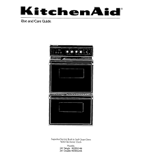 kitchenaid kebs146 convection oven user