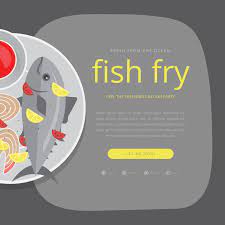 Print your own fish fry invitations. Friday Fish Fry Seafood Invitation Template 206267 Vector Art At Vecteezy