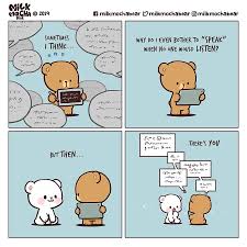 All metal keychain with gold mirror finish on the side and detailing, textured matte on the back with milkmochabear logo. Milk Mocha Bear T G Page 2