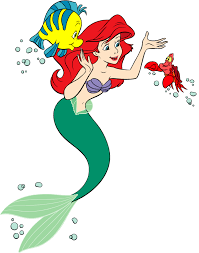 Little Mermaid Group Clipart Free Cartoon Characters The Little Mermaid Cartoon