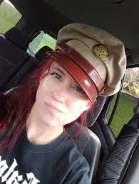 Just in case it's a helpful tip....go to gun shows. You can find great  little gems like this vintage WWII airman's military hat. I think it will  be a nice touch to