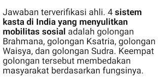 The bbc explains its complexities. Gambarkan Sistem Kasta Di India Uang Menyulitkan Mobilitas Sosial Brainly Co Id