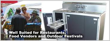 portable sinks with hot and cold water