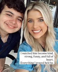 Happy 16th Birthday to the boy who changed everything. 💛 It's wild to say  it out loud… but I was 16 when I had you. And now — somehow — you're 16