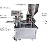 Yogurt Cup Filling and Sealing Machine Rotary Type - Taizy