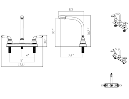 Rv kitchen faucet repair parts diagram. Motors Rv Trailer Camper Interior Parts News Ers Com Hi Rise Spout And Handles Empire Faucetsrv Kitchen Faucet Head Replacement
