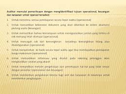 Tujuan pemerikasaan audit piutang sebagai berikut : Bab Iii Audit Internal Penentuan Resiko Ppt Download