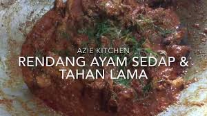 Juga kali ini saya membuat sedikit kelainan dengan saya memasak lama bahan kisar dengan air sahaja sehingga ianya benar benar masak. Rendang Ayam Kampung Dara Organik Yang Sangat Sedap Azie Kitchen