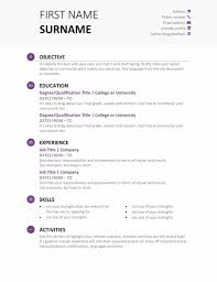 Tailored for students, this modern resume or cv leads with education and experience. Student Cv Modern Design