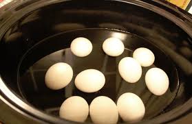 Crock Pot Hard Boiled Eggs In The Crock Pot Boiled Eggs Eggs In Crockpot Cooking Hard Boiled Eggs