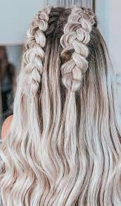 Like an afro puff, this cute hairstyle keeps your natural hair off your face and neck. 44 Beautiful Ways To Wear Braids This Season Braids Hair Down