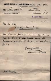 The international auditing and assurance standards board (iaasb) published the international framework for assurance engagements in 2004 and updated it in 2013. Brading Community Archive Letter From Guardian Assurance Co Ltd 28th October 1915 Brading Community Archive