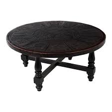 These tables, inspired by the forms of contemporary art and fashion, represent the thinking of leading italian designers, and are rendered in various materials in exotic woods, marble, onyx, glass and leather. Angel I Pazmin Round Mid Century Modern Leather And Wood Coffee Table For Sale At 1stdibs
