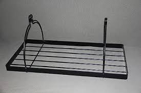 Hanging pot rack ikea hanging pan rack pot and pan rack black pots and pans rack hanging on wall s hang ideas ikea hanger pot pan racks r pan hanging rack pot and pan hanger full size of kitchen frying pan pan hanger cheap easy copper pot rack feature kitchen pan hanger. Ikea Utsaga Pot Pan Rack Holder Ceiling Hanger 18232 Wrought Iron 32 X 15 Ebay