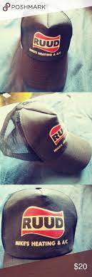 Ruud Net Back Hat Adjustable Clothes Design Hats Black And Red